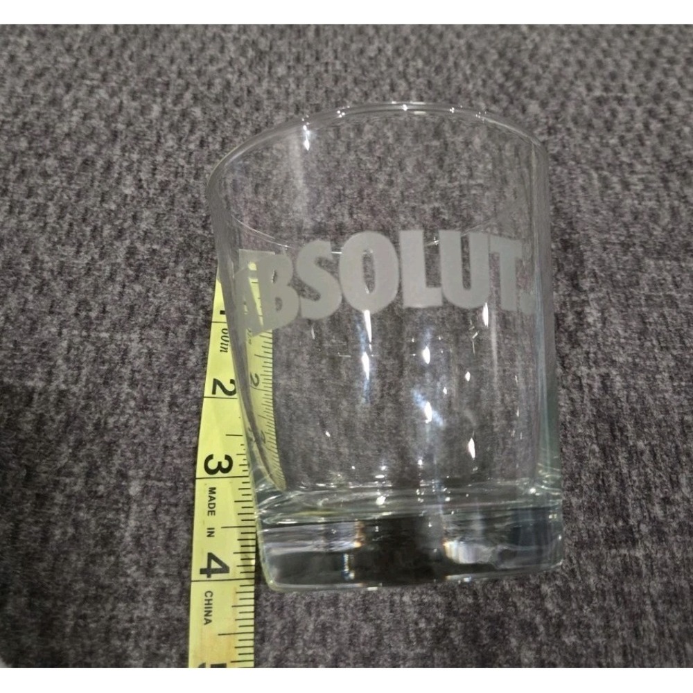 Absolut Vodka Tumbler Rocks Cocktail Glass - Picture 5 of 6
